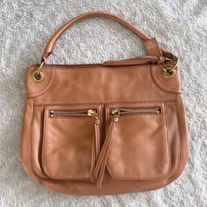 NWOT Fossil Leather Hobo Shoulder Bag